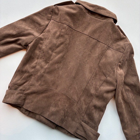 BB DAKOTA Faux Suede Moto Jacket - Picture 3 of 4